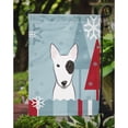 thumbnail image 3 of Winter Holiday Bull Terrier Garden Flag, 3 of 3