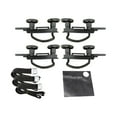 thumbnail image 3 of 4 abrazaderas universales en forma de U para cofre de techo con 3 correas. Kit de montaje profesional y fácil instalación para coches y furgonetas., 3 of 8
