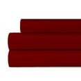 thumbnail image 2 of Hotel Collection Rayon Bed Sheet Set - 3 Piece, Twin, Burgundy, 2 of 5