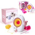 thumbnail image 3 of Manual Knitting Machine Cylindrical Wool Loom Wool Crochet Scarf Sweater Adult Children Hats Socks Artifact Knitting Tools, 3 of 7