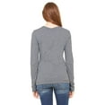 thumbnail image 3 of Women's Thick Crewneck Long Sleeve T-Shirt, 3 of 3