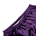 thumbnail image 6 of Satin Pajamas For Women Men Set Unisex Kids Pajamas Set Button Down Long Sleeve Sleepwear Lounge Set Long Sleeve Top And Pants Family Christmas Pajamas Matching Sets 2025 Kids #01Purple,150=11-12Y, 6 of 9