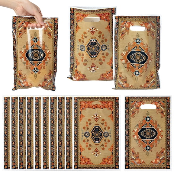Grobro7 50Pack Bohemian Party Favor Bags for Mexican Festival Birthday