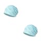 thumbnail image 1 of Jumpingount Verano Cool Running Cap Caps Elástico Tocado Pañuelo Béisbol Montar Beanie Imprimir Portable Hombres Mujeres Sombreros Luz Azul claro 2piezas, 1 of 6