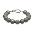 thumbnail image 1 of S SERENABLE Flagpole Retainer Ring Bead Chain Acrylic Beads Weights Flagpole Accessories Gray, 1 of 9
