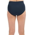 thumbnail image 2 of Dolfin Aquashape Women's Aquashape Conservative Cut Brief Swimsuit Bottom in Navy, Size Large, 2 of 2