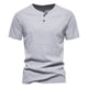 thumbnail image 2 of pstuiky camiseta de hombre, Camiseta de manga corta con cuello en V doble para hombre, talla grande, moda Fallow Priming. camisas casuales para hombre l, 2 of 4