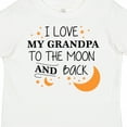 thumbnail image 4 of Inktastic I Love My Grandpa to the Moon and Back Boys or Girls Toddler T-Shirt, 4 of 5