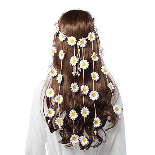 Flower Hippie Headband Floral Crown 