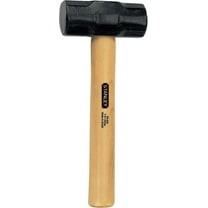 Stanley 3 lb Heavy-Duty Sledge Hammer with Durable Steel Handle and Shock-Absorbing Grip (Model 56-400)