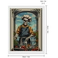 thumbnail image 2 of Diamond Art Kits for Adults, Skeleton Chef BBQ SceneDiamond Painting Kits for Beginners, Frameless Round 5D Full Drill Diamonds Art Gem Art Crafts Home Decor Gifts, 2 of 8