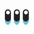 thumbnail image 3 of 3 Pack Metal Camera Lens Cover Privacy Protector Webcam Cover Stickers for Smartphones and Tablets (Silver), 3 of 4