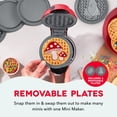 thumbnail image 3 of Juego de platos para gofres Dash MultiMaker® Mini System Ceramic, 3 of 8
