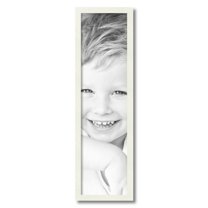 ArtToFrames 8" x 30" White Picture Frame, 8x30 inch White Wood Poster Frame (WOM-5138)