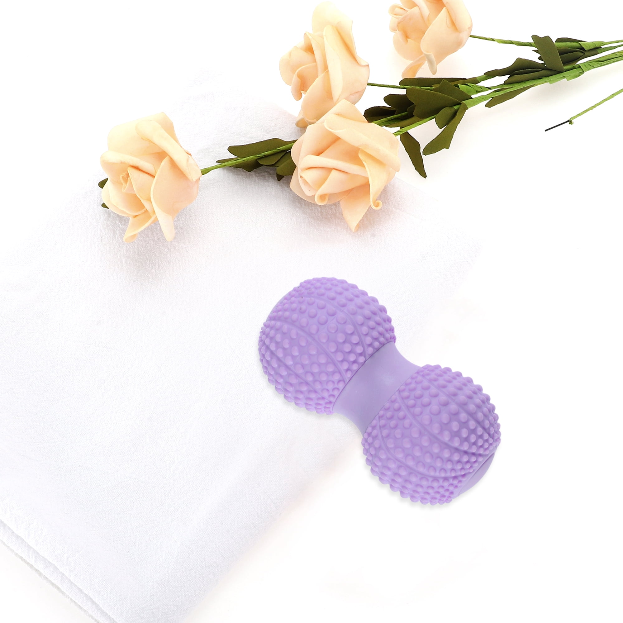 Unique Bargains Peanut Fascia Ball Massager 5.12"x2.56" 1 Pc Purple