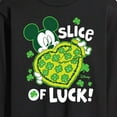 thumbnail image 3 of Disney - Slice Of Luck - Men's Long Sleeve T-Shirt, 3 of 5