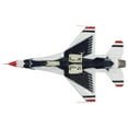 thumbnail image 5 of Lockheed F-16C Fighting Falcon Fighter Aircraft "Thunderbirds #1-6 Decals" 2017 US Air Force 1/72 Diecast Model by Hobby Master, 5 of 6
