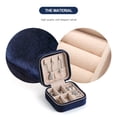 thumbnail image 3 of Casegrace Travel Portable Jewelry Box for Women Girl Velvet Jewellery Gift Case Earrings Ring Necklace Jewelry Storage Organizer, 3 of 8