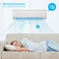 thumbnail image 5 of DISHUP 24000 BTU Mini Split Air Conditioner & Heater, 21 SEER2 Split Ac Unit, WIFI Enabled,  Remote Control, White, 5 of 7