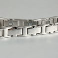 thumbnail image 6 of Wollet Stainless Steel Medical Alert Bracelet for WoMen, 7.5 Inch, Silvery, 6 of 7