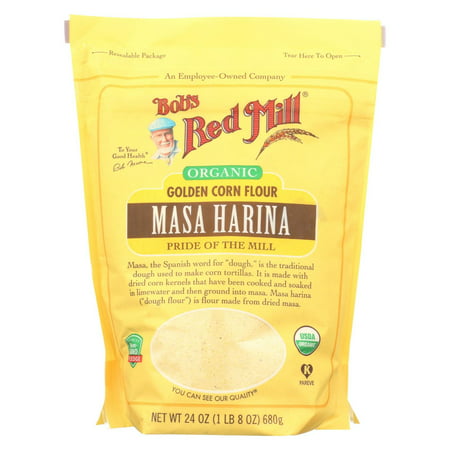 Bob's Red Mill Flour - Organic - Masa Harina - Pack of 4 - 24