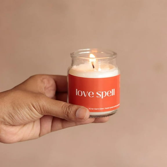 Love Spell Scented Candles | Love Spell Scented Candles Gift Set for Home | Home Decor Ideas | Couple Candle Gifts | Scented Candles for Home Decor | Scented Candles for Home