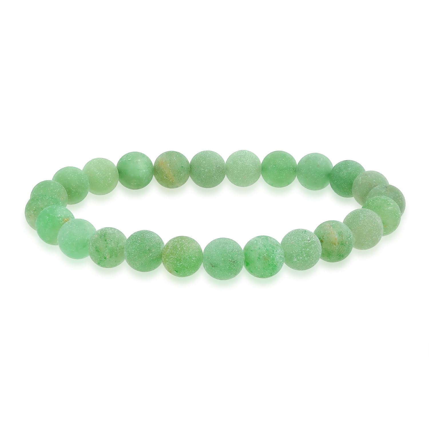 10mm Fashion Multicolor jade Gemstone Beads stretchable Bracelet 7.5" 