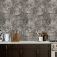 thumbnail image 5 of Peel and Stick Wallpaper Contact Paper Moody Concrete Industrial Modern Brown Black Limewash Waterproof Dark Self Adhesive and Removable 17.7in x 118in, 5 of 8