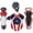 Red/White/Blue, variant on All Star Youth Top Star Catchers Set (9-12) Grey