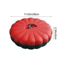 thumbnail image 3 of Caja de dulces con forma de calabaza y tapa | Organizador de aperitivos de varios niveles para frutas secas y golosinas, 3 of 6