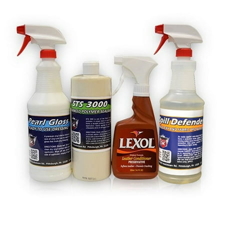 Leather Package - Detail King New Car Protection Package- Quarts with Lexol Leather Conditioner