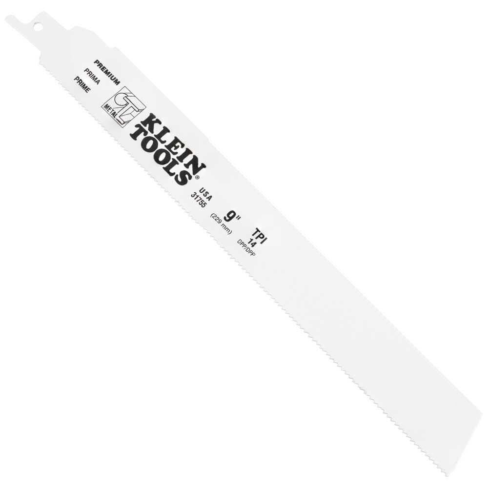 Klein Tools Recip. Saw Blades 9" 14 Tpi-5 Pk