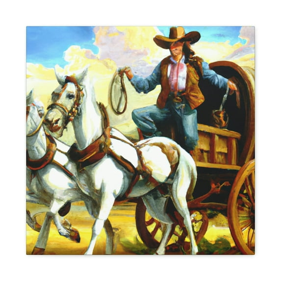 Wagon of Neoclassicism - Canvas