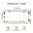 thumbnail image 6 of Watercolor Chicken Floral License Plate Frames for Women Men Car Plate Holder Cover Metal Tag Aluminum Car Accessories Front Rear Plate Decor, 6 of 6