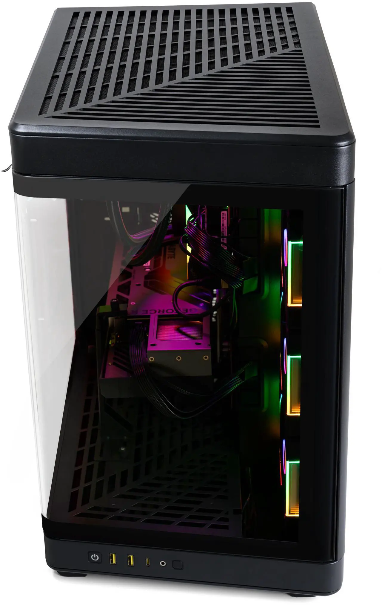STORMCRAFT Gaming PC WIZARD Intel Core i9-14900KF NVIDIA GeForce RTX 5070 Ti – AI Powered 32GB DDR5 6000MHz RGB 2TB NVMe SSD 360mm AIO 850W PSU Windows 11 Home - WI149KFCC-57TN1
