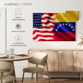 thumbnail image 5 of Elephant Stock America Venezuela Flags Wall Art - Flags Canvas Canvas - 12" x 8", 5 of 8