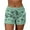 Green-02, variant on Lisingtool Yoga Shorts Women Soft And Comfy Activewear Lounge Shorts With Pockets And Drawstring Blue