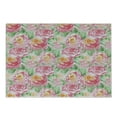 thumbnail image 1 of Watercolor Flower Cutting Board, Rose Flower Composition with Leaves in Soft Colors Blooming Plant Art, Decorative Tempered Glass Cutting and Serving Board, Small Size, Pink Green, by Ambesonne, 1 of 1