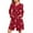 Multicolor#32, variant on Tnhcen Women's Christmas Reindeer Print Nightgown Holiday Themed Sleepwear Cozy Brushed Fleece Long Sleeve Pajama Dress with Zipper & Pockets (S-2XL)