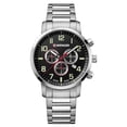 thumbnail image 1 of Wenger Men's 01.1543.102 Attitude Chrono Steel Bracelet Watch, 1 of 3