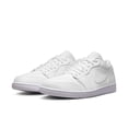 thumbnail image 4 of Men's Jordan 1 Low White/White-White (553558 136) - 8.5, 4 of 5