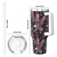 thumbnail image 4 of Pofeuu United States Of America Print 40oz Ice Bully With Handle And Straw Stainless Steel Vacuum Insulated Cup And 2 In 1 Straw Lid, 4 of 8