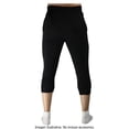 thumbnail image 4 of Pantalón Wilson Talla CH Capri Deportivo Liso Negro, 4 of 4