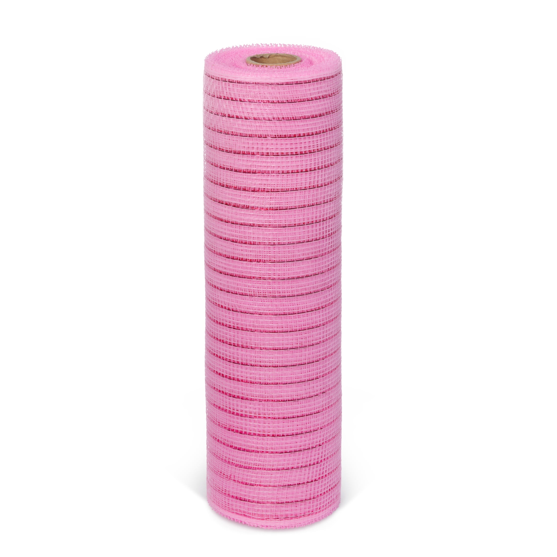 Hello Hobby Light Pink Deco Mesh Roll for Crafts and Decorations, 10 Inches x 10 Yards