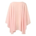 thumbnail image 3 of Ediodpoh Soft Chiffon Scarf Shawl Wraps for Dresses Womens Elegant Accessories For Pink, 3 of 6