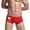 Green, variant on QunButy Men's Swim Trunks Boxer Briefs Swim Shorts Quick Dry Board Shorts Swimsuit Swimwear with Drawstring