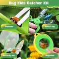 thumbnail image 5 of 2Pack Bug Catcher for Kids Insect Catching Kit 360 °   Rotating Viewing Angle with Butterfly Net Tweezer Magnifying Glass Clamp Outdoor Explorer Activities for Age 3-5 5-8 8-12, 5 of 10