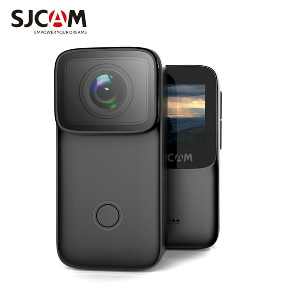 SJCAM C200 4K24FPS Action Camera Ultra HD Underwater Camera 154 Degree Wide Angle 131FT Waterproof Camera Black