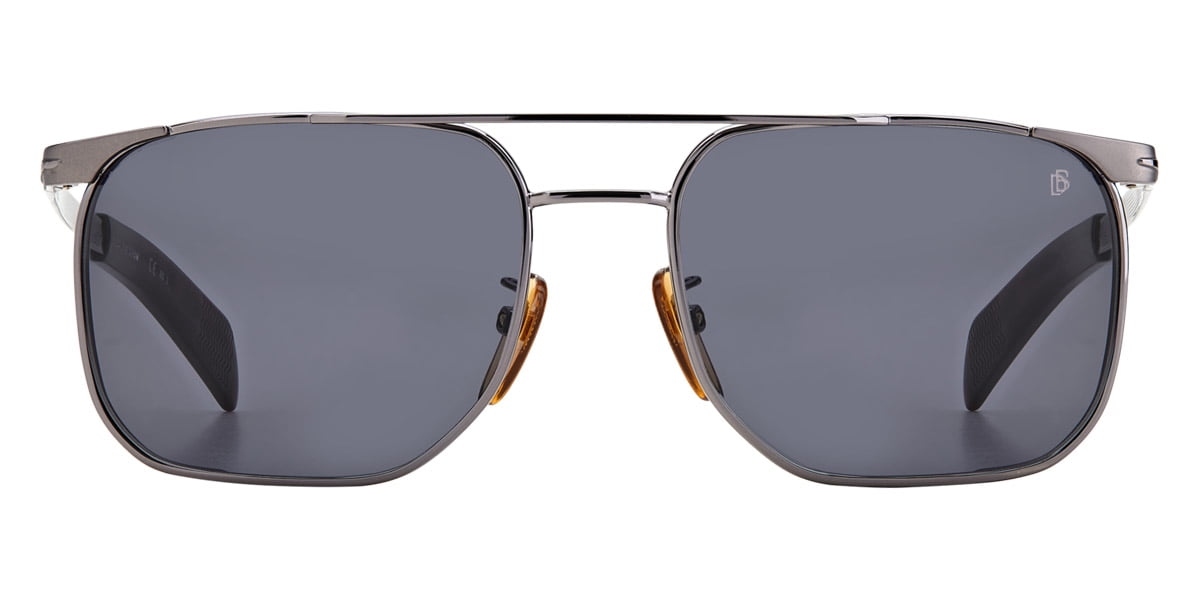 DAVID BECKHAM DB7048S-KJ1-56  Sunglasses Size 56mm 140mm 18mm ruthenium Men NEW