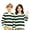 Dark Green -AP16, variant on Resicozy Striped Crew Neck Sweatshirt for Kids Oversized Fleece Pullover Boys Girls Long Sleeve Warm Shirts Casual Lightweight Clothes 3-13 Years Black 110